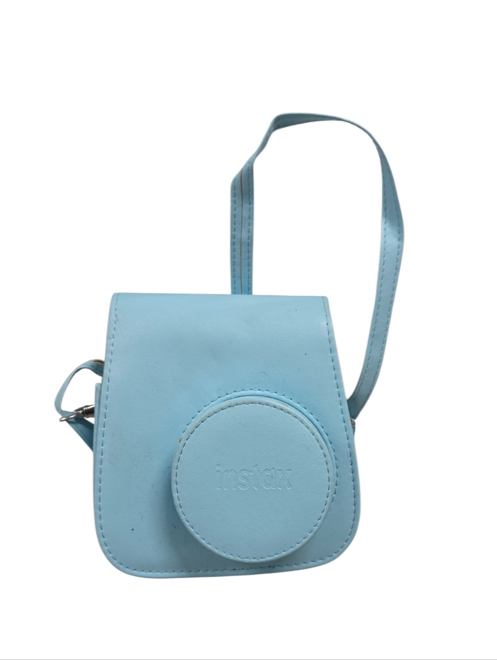 Instax Light Blue Crossbody Camera Bag